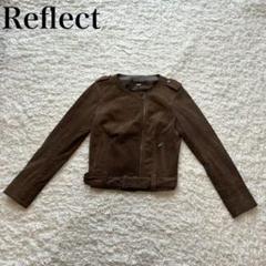 Reflect（リフレクト）の「◇シープレザージャケット（ノーカラージャケット）」 - WEAR