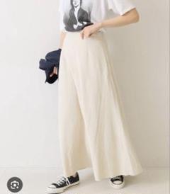 25SS✨現行品　Spick and Span フレアスカート ロング　白 2025年最新】spick and span スカートの人気アイテム - メルカリ