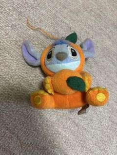 スティッチ ぬいぐるみ オレンジ