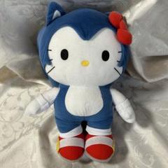 ハローキティ&ソニック コラボ　ぬいぐるみ ⭐️【非売品】 ソニック」×「ハローキティ」!?奇跡のコラボがキュートな