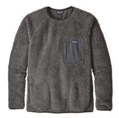 ▲パタゴニア リサイクル ハイパイルフリース クルーネック セーター ロス・ガトス・クルー ブラック S（JP-M） 美品!!!▲ △パタゴニア リサイクル ハイパイルフリース クルーネック