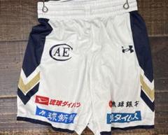 琉球ゴールデンキングス　非売品　選手着用モデル　ユニフォームパンツ　13 2020-21シーズン新ユニフォームデザイン決定・受注販売の
