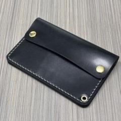 ハンドメイド 栃木レザー ミドルトラッカーウォレット