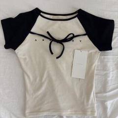 andmary alma ribbon tops アイボリー andmary アンドマリー Alma ribbon tops アイボリー - メルカリ