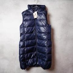 新品 POCO&MOCO ダウンベスト ネイビー Mサイズ タグ付きのサムネイル