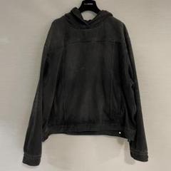 ⭐︎最終価格⭐︎BALENCIAGA 再構築ブラックデニムジャケット BALENCIAGA バレンシアガ 24SS LARGE FIT JACKET WASHED BLACK