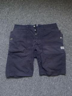 SASAFRAS ササフラス　ショート パンツ ネイビー系 M メンズ SASSAFRAS ササフラス フォールリーフショートパンツ ネイビー