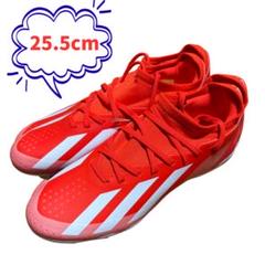 adidas X CRAZYFAST LEAGUE スパイク 25.5 オレンジ
