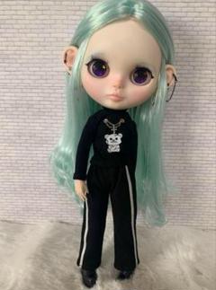 カスタムアイシードールꕤ︎︎アウトフィット付きꕤ︎︎ブライスサイズ ブライスサイズカスタムアイシードールの通販 by mimi-louis