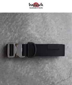 ブラックナイロンベルト 金属バックル　bagjack bshop別注 ブラックナイロンベルト 金属バックル bagjack bshop別注 - メルカリ