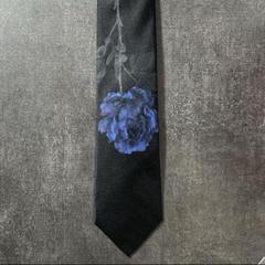 s'yte ネクタイ　薔薇　青薔薇　ヨウジヤマモトのサムネイル