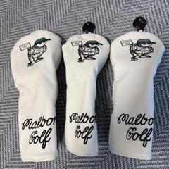 Malbon Golf ドライバー用ヘッドカバー 3個セット