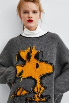 ZARA - ことね ZARA ウッドストック ニット セーター 2025年最新】ZARA スヌーピー ニットの人気アイテム - メルカリ