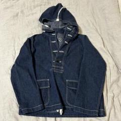 バズリクソンズ デニムサルベージパーカー プルオーバーパーカー