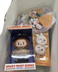 LABUBU　Wacky Martシリーズ　ぬいぐるみペンダント2種・特典うちわ LABUBU Wacky Martシリーズ ぬいぐるみペンダント2種・特典