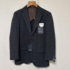 美品　VAN BROTHERS　テーラードジャケット　　ネイビー　春夏用　薄手 セール】 アイビーストライプジャケット＜ストレッチ