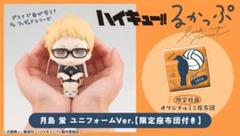 ハイキュー　るかっぷ　月島蛍　ユニフォームver 限定座布団つき