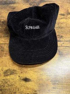 Supreme コーデュロイキャップ 黒 Supreme コーデュロイ キャップ | ブラック | FARFETCH JP