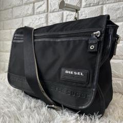 DIESEL　ディーゼル　メッセンジャーバッグ　ナイロン　カーキ　刺繍　y2k 中古・古着通販】DIESEL (ディーゼル) ミリタリーメッセンジャー