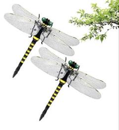 オニヤンマ 虫除け 11cm 2匹セット 安全ピン ストラップ