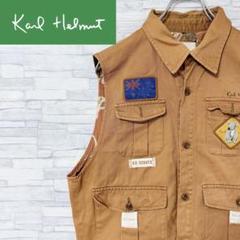 Amazon.co.jp: カールヘルム Karl Helmut ジレ ベスト ワッペン