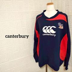 canterbury ラグビーウェア トレーナー 長袖 大きいサイズ スポーツ