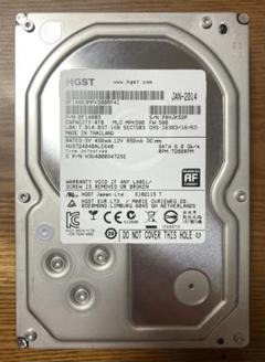 Hitachi/HGST HUS724040ALE640 3.5 HDD 4TBのサムネイル