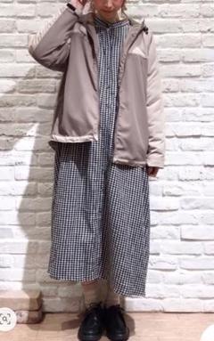 サマンサモスモス KELTY ケルティ 別注 ベージュ　中綿　フーデット Samansa Mos2（サマンサ モスモス）の「【KELTY別注】ショート丈