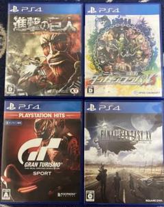 ダンガンロンパV3/進撃の巨人/グランツーリスモスポーツ/FF15