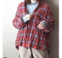 土日限定js luxe☆シャーリングチェックbigーBDーSH - メルカリ