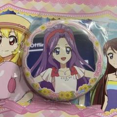 アイカツ！ 缶バッジ 神崎美月 チーズソフトクッキー イオン