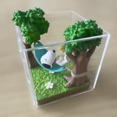 【SNOOPY】スヌーピーテラリウム　オンバケーション　中古コンプリート SNOOPY&WOODSTOCK Terrarium On Vacation 全6種 開封 スヌーピー