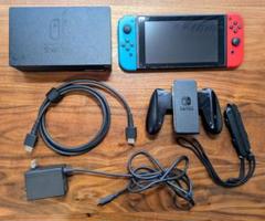 Nintendo Switch 本体セット（ジョイコン付）動作確認済・箱なし