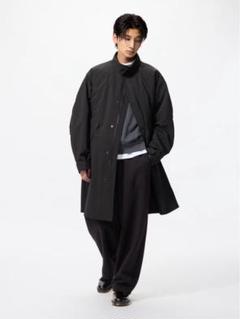 福袋・半額ポスター - クリーニング屋さん専用の通 美品】ユニクロ 2WAYステンカラーコート 2024 Lサイズ ネイビー ジャケット・アウター