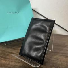 Tiffany & Co. ブラック名刺入れ - メルカリ