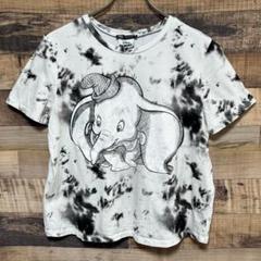 ディズニー　ダンボ　レディースTシャツ　ZARA タイダイT ビッグプリントのサムネイル