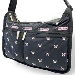 MED DRAWSTRING BAGシャドウブラック（クロスボディ/ショルダー
