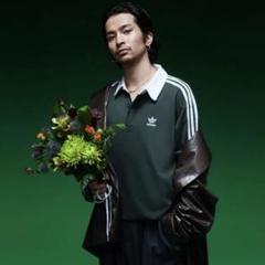 90s Ralph Lauren ボーダー ラガーシャツ 常田大希XLコットン 90s Polo ポロ ラルフローレン ラガーシャツ 常田大希 オーバー