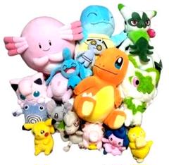 ポケモン　ぬいぐるみ　マスコット　まとめ売り ソーナノピィププリンムチュール ポケットモンスター ぬいぐるみ～ププリン・ムチュール