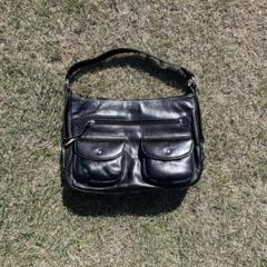 mode design leather one shoulder bag