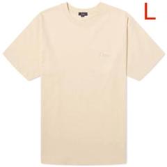 Dime CLASSIC SMALL LOGO T-SHIRT ベージュ L