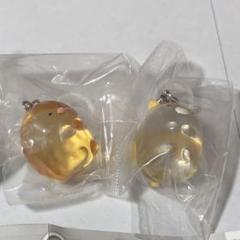 すみっコぐらし めじるしマスコットチャーム ねこ、とんかつ