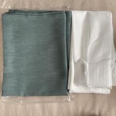 IKEAカーテンVIRBORG145x135cm1枚 アイロン圧着式裾上げテープ