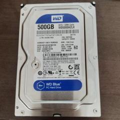 【300円スタート】3.5インチ HDD 500GB WD Blueのサムネイル