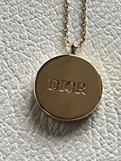 DIORゴールドメッキペンダント ネックレス