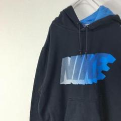 USA古着 ナイキ NIKE パーカー 黒