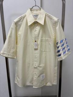 【新品タグ付き】2023SS THOM BROWNE イエローストライプシャツのサムネイル