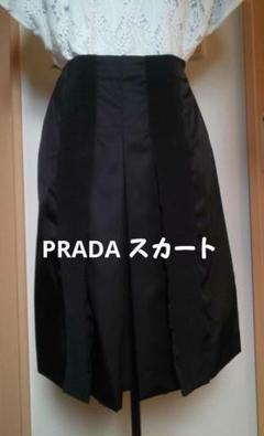 プラダスポーツ【PRADA】チェック柄 ナイロンスカート サイズ38☆309