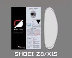 社外品 ピンロックシート X15 Z8 シールド ヘルメット ショウエイのサムネイル