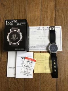 SUUNTO スント CORE BRUSHED STEEL